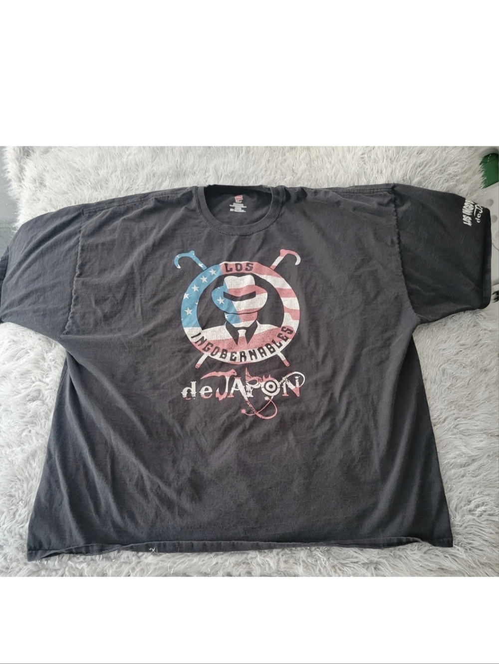 Los Ingobernables de Japon American Flag Logo T Shirt Wrestling NJPW AEW 4XL